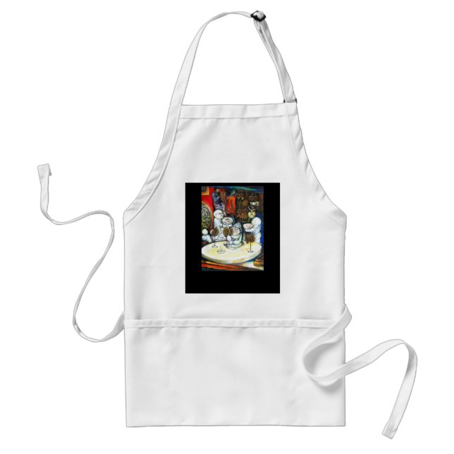 Unfazed by Challenge Adult Apron (Front)