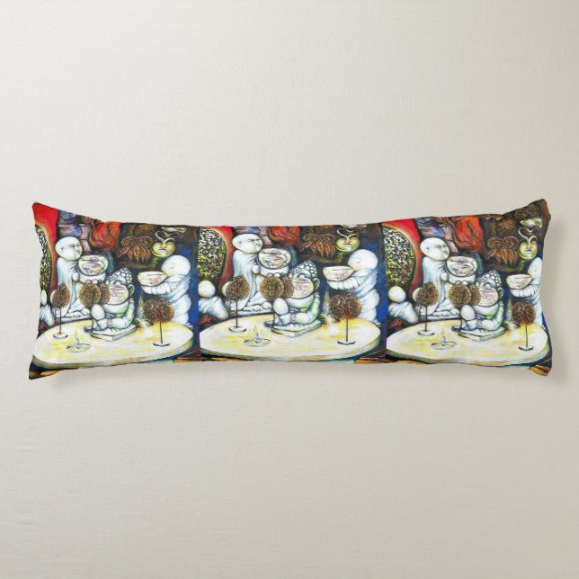 Unfazed by Challenge Body Pillow (Front)