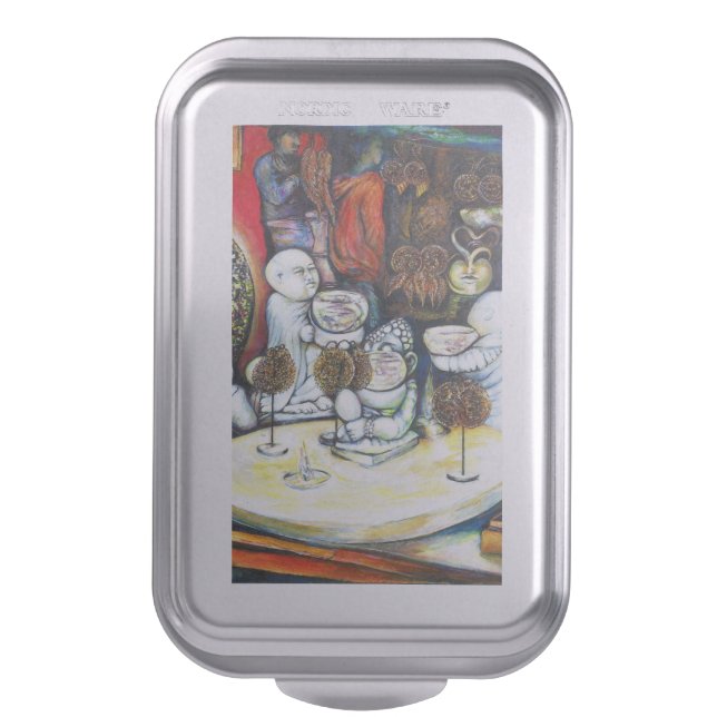 Unfazed by Challenge Cake Pan (Front Vertical)