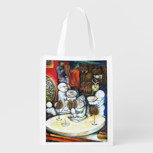 Unfazed by Challenge Grocery Bag (Front)