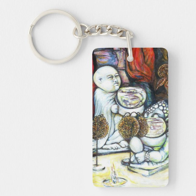 Unfazed by Challenge Keychain (Front)