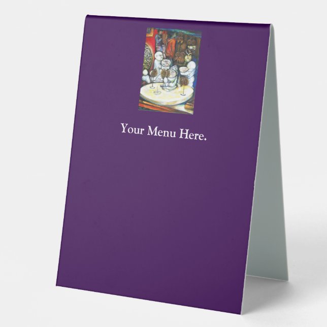 Unfazed by Challenge Table Tent (Front)