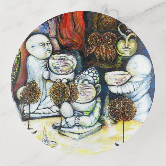 Unfazed by Challenge Trinket Tray (Front)