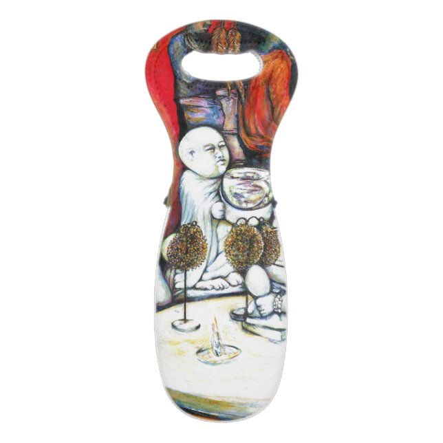 Unfazed by Challenge Wine Bag (Front Flat)