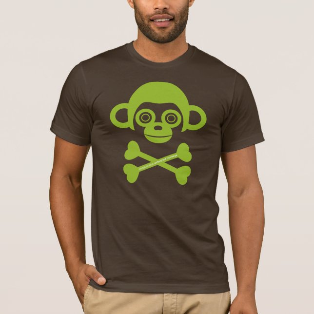 Unfinished monkeys skull shirt (Front)