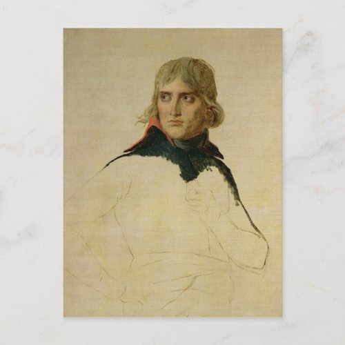Unfinished portrait of General Bonaparte Postcard