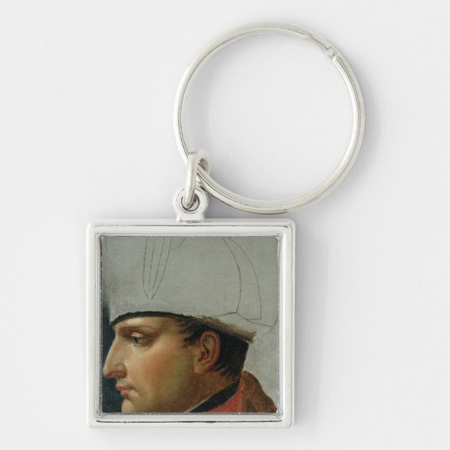 Unfinished Portrait of Napoleon I Keychain (Front)