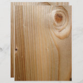 Unfinished Wood (Front/Back)