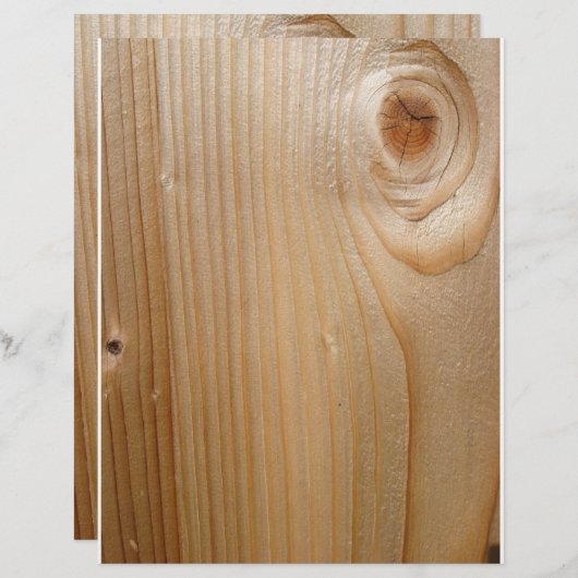 Unfinished Wood (Front/Back)