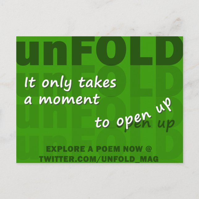 unFold Postcard (Front)