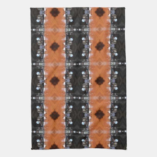 Unfolding Drama Kitchen Towel (Vertical)