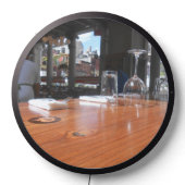 Unfolding Drama LED Sign (Lights Off)