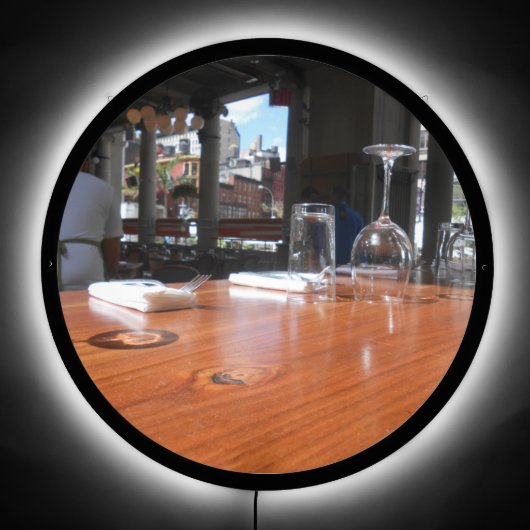 Unfolding Drama LED Sign (Front)