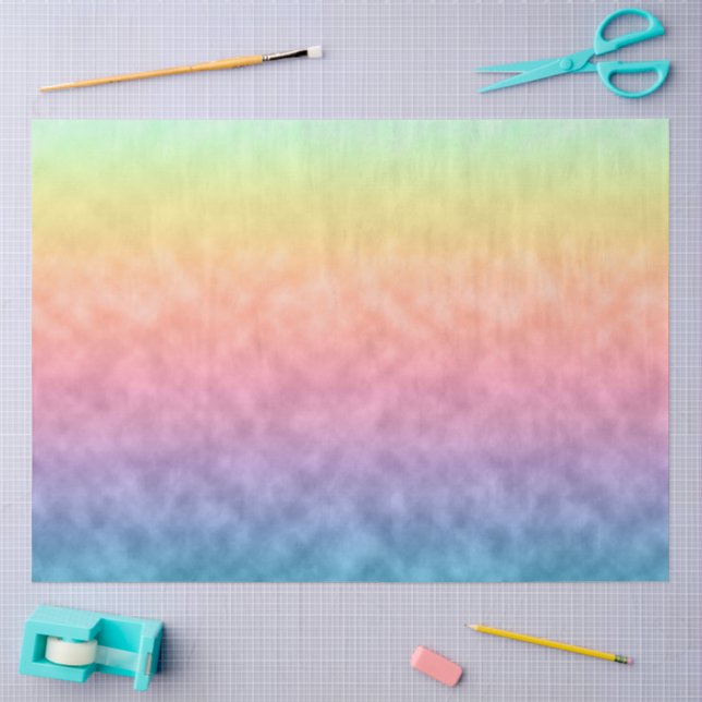 Unfolding in Color Tissue Paper (Craft)