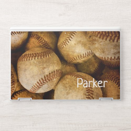 Unforgettable Baseball Memories HP Laptop Skin