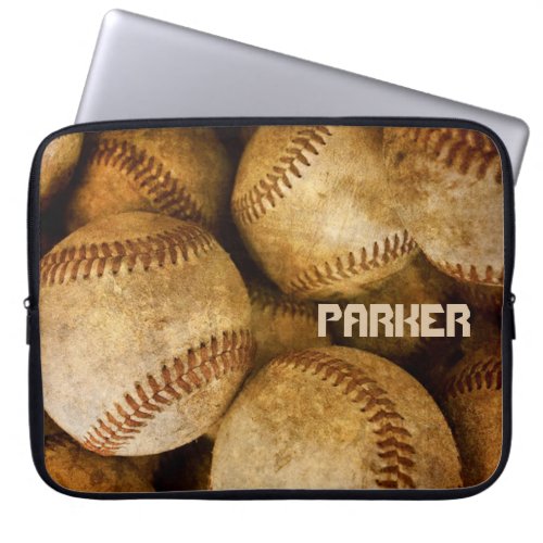 Unforgettable Baseball Memories Laptop Sleeve