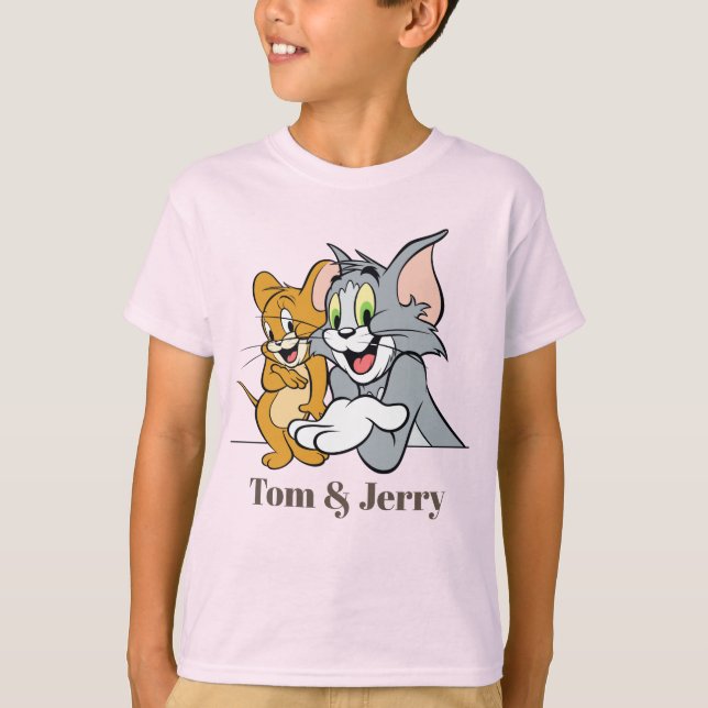 Unforgettable Duo: Tom and Jerry's Antics T-Shirt (Front)