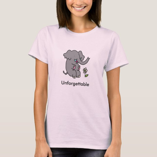 Unforgettable Elephant T-Shirt (Front)