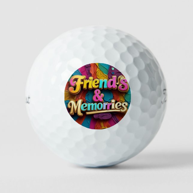 "Unforgettable Experiences" Golf Balls (Front)