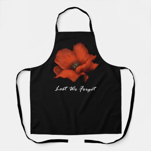 Unforgettable Remembrance Day Apron