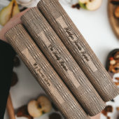 Unforgettable Wooden 9" x 6.7" Recipe Book (Spine)