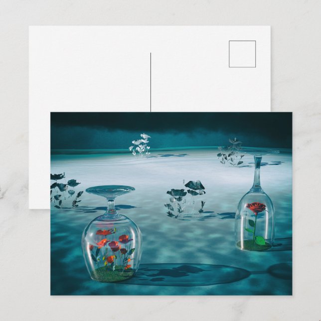 Unfrozen – Fragile Life Preserved Postcard (Front/Back)