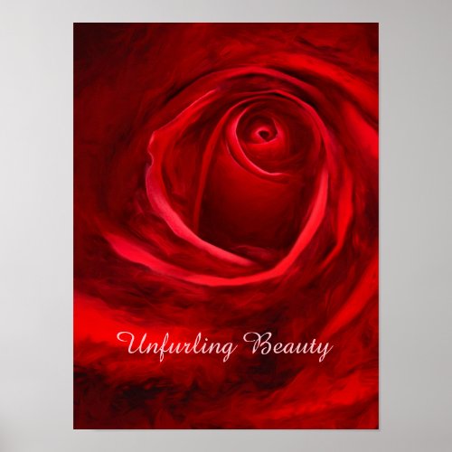 Unfurling Beauty Value Poster Paper Matte