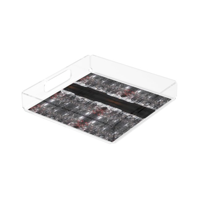 Unfurling that Never Feels Static Acrylic Tray (Angled)