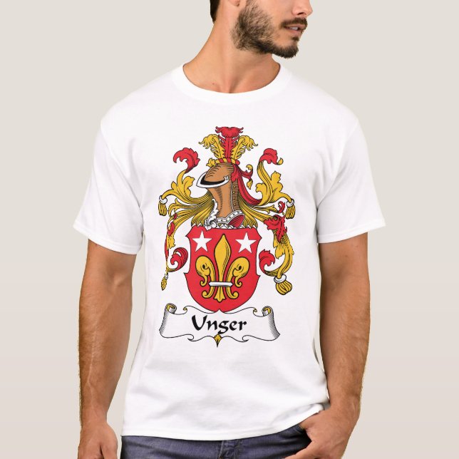 Unger Family Crest T-Shirt (Front)