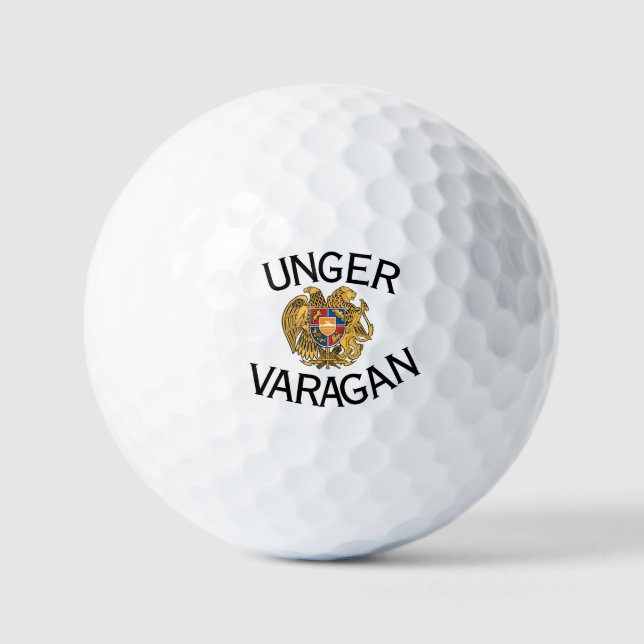 Unger Varagan Golf Balls (Front)