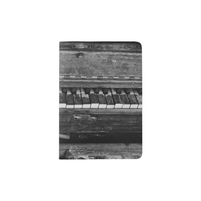 'Ungrand Piano' Passport Holder (Front)