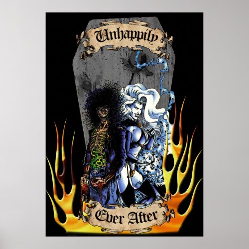 Unhappily Ever After  Lady Death Evil Ernie Poster