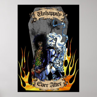Unhappily Ever After - Lady Death Evil Ernie Poster