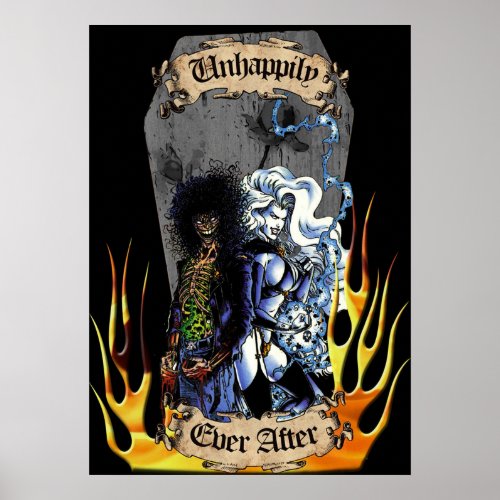 Unhappily Ever After  Lady Death  Evil Ernie Poster