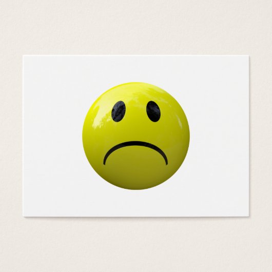 unhappy face emoji (Front)