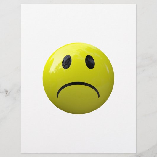 unhappy face emoji (Front)