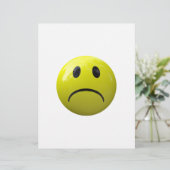 unhappy face emoji (Standing Front)