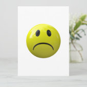 unhappy face emoji (Standing Front)