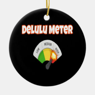 Unhinged Deluluu Ceramic Ornament