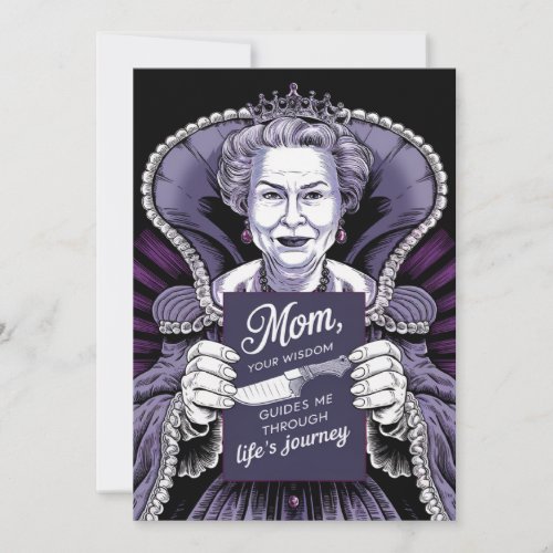 Unhinged Funny Mothers Day Card