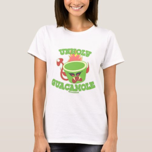 Unholy Guacamole Funny Guac Avocado Humor  T_Shirt