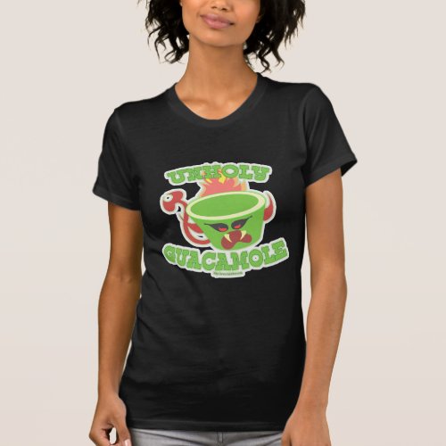 Unholy Guacamole Goofy Avocado Humor Art T_Shirt