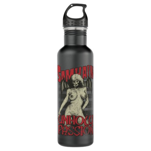 Unholy Passion Succubus 1985  Stainless Steel Water Bottle