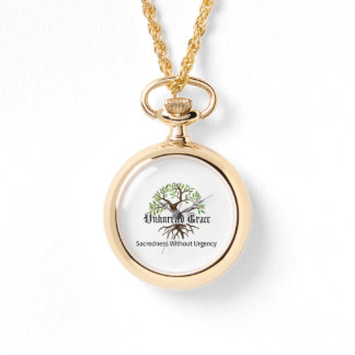 Unhurried Grace necklace watch