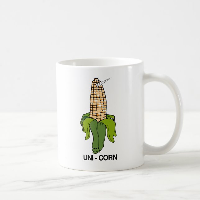 UNI CORN EAR OF CORN COFFEE MUG (Right)