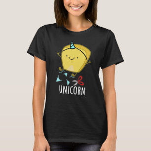 Uni-corn Funny Corn Pun Dark BG T-Shirt