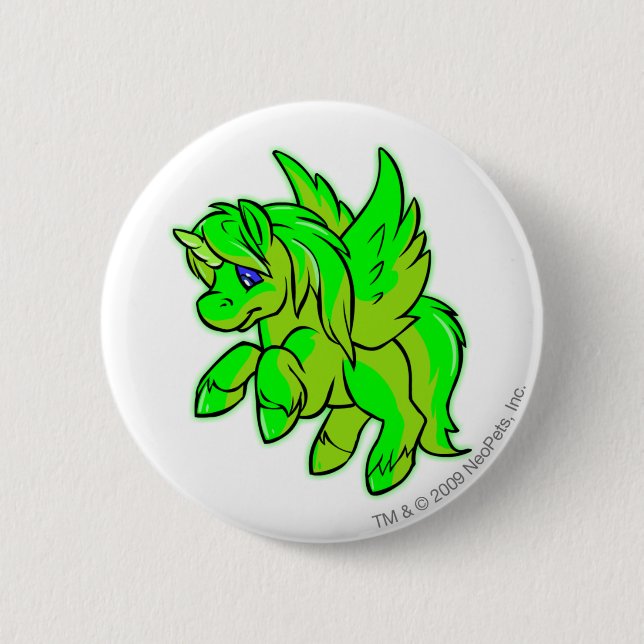 Uni Glowing Pinback Button (Front)
