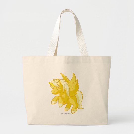 large gold tote bag