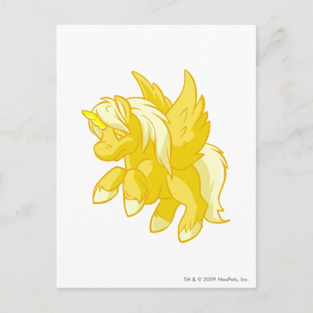 Uni Gold Postcard (Front)