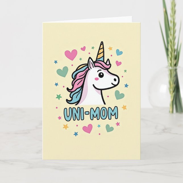 Uni Mom Celebration Card (Front)